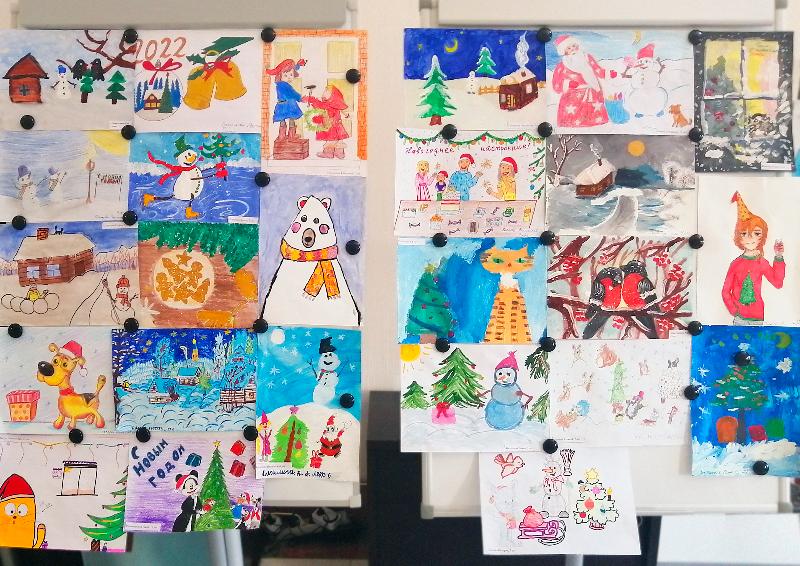 Конкурс детского рисунка «Новогоднее настроение»